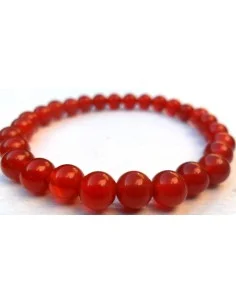 Cornaline bracelet 6mm 2