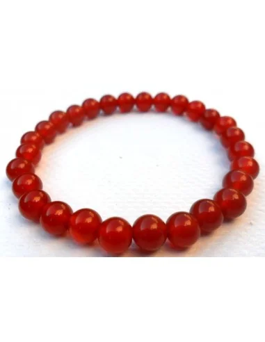 Cornaline bracelet 6mm