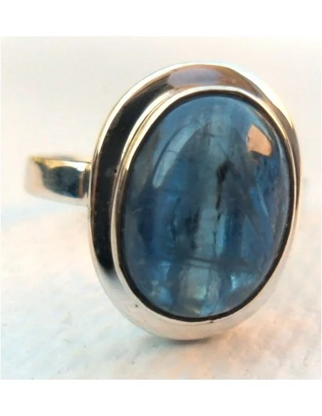 Cyanite bleue bague monté en argent Cyanite bleue bague monté en argent