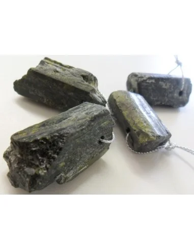Tourmaline verte pendentif