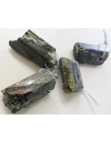 Tourmaline verte pendentif