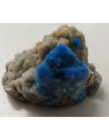 Pentagonite avec cavansite pierre