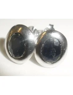 Saphirs boucles pouce argent