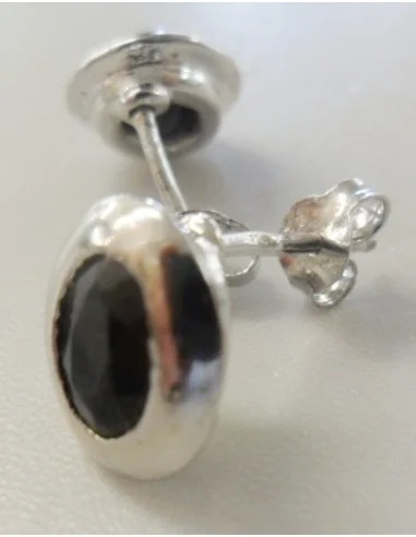 Saphirs boucles pouce argent