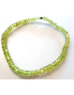Bracelet péridot facettes 2