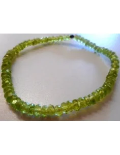 Bracelet péridot facettes