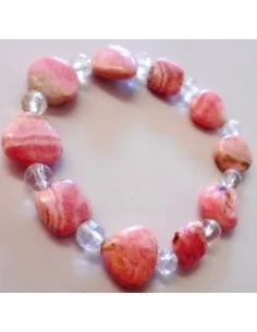 Rhodocrosite carré perles 2