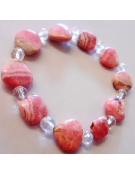 Rhodocrosite carré perles Rhodocrosite carré perles