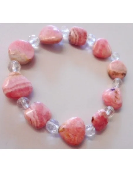 Rhodocrosite carré perles Rhodocrosite carré perles