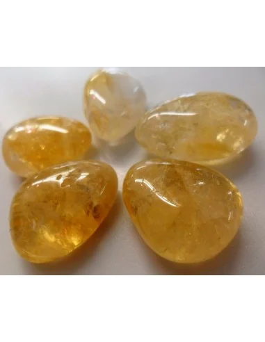 Citrine pendentif ovale