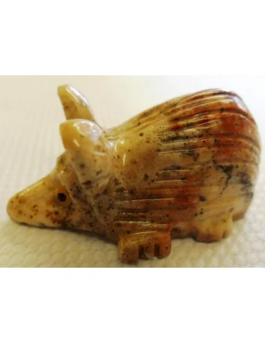 Ourisson en pierre stéatite