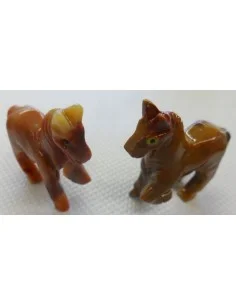 Cheval en pierre stéatite 2