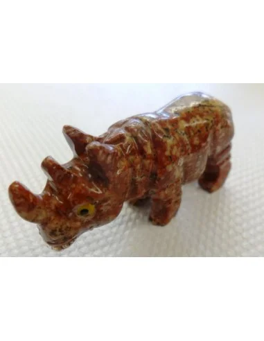 Rinocerose en pierre stéatite