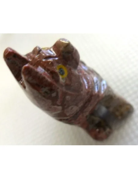 Chat en pierre stéatite