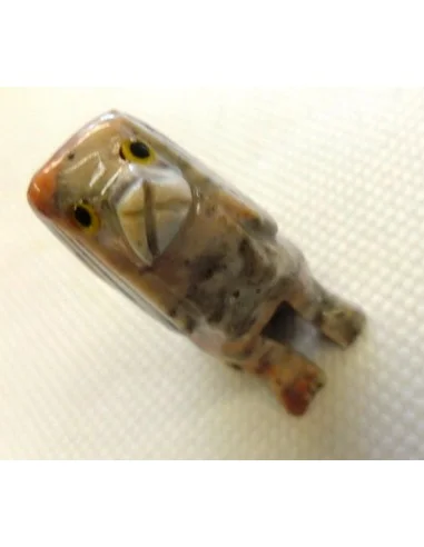 Chien en pierre stéatite