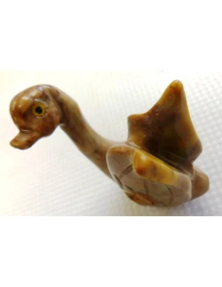 Cigne en pierre stéatite