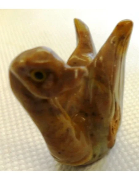 Cigne en pierre stéatite