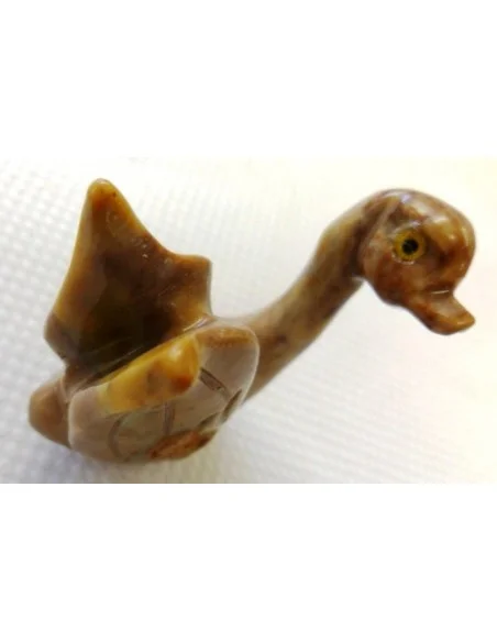 Cigne en pierre stéatite