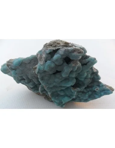 Smithsonite bleue géode