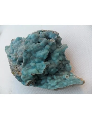 Smithsonite bleue géode