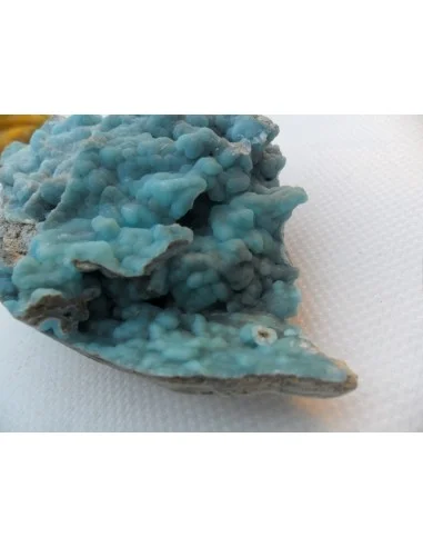 Smithsonite bleue géode