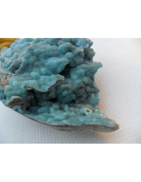 Smithsonite bleue géode Smithsonite bleue géode