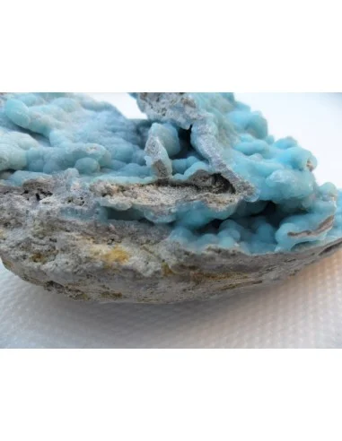 Smithsonite bleue géode
