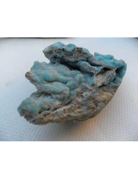 Smithsonite bleue géode Smithsonite bleue géode