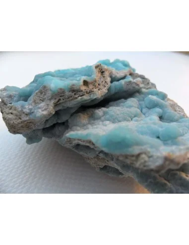 Smithsonite bleue géode