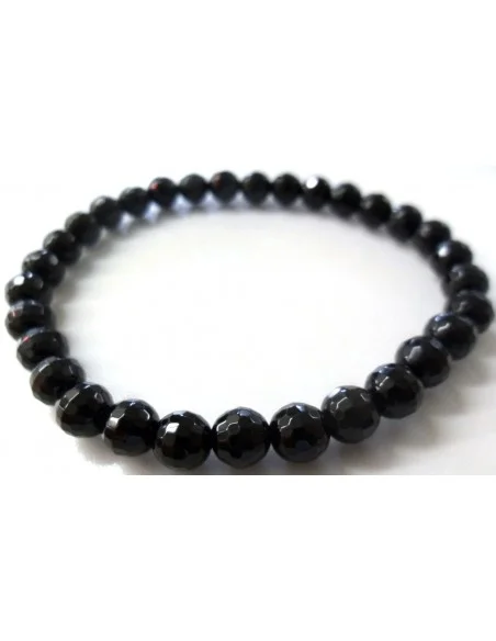 Onyx noir en bracelet  Onyx noir en bracelet