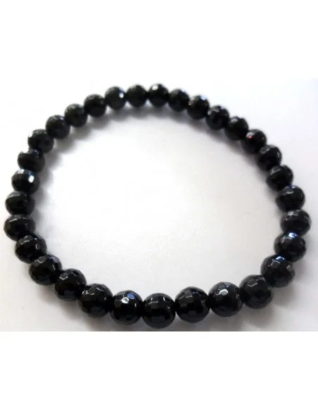 Onyx noir en bracelet  Onyx noir en bracelet