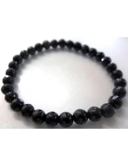Onyx noir en bracelet  Onyx noir en bracelet