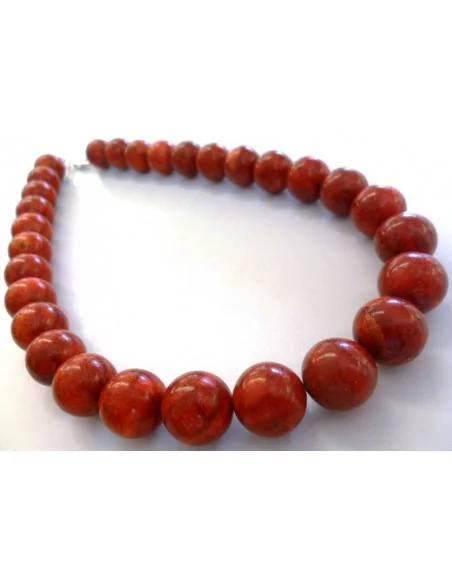 Collier Corail rouge 15mm Collier Corail rouge 15mm
