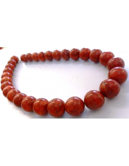 Collier Corail rouge 15mm Collier Corail rouge 15mm