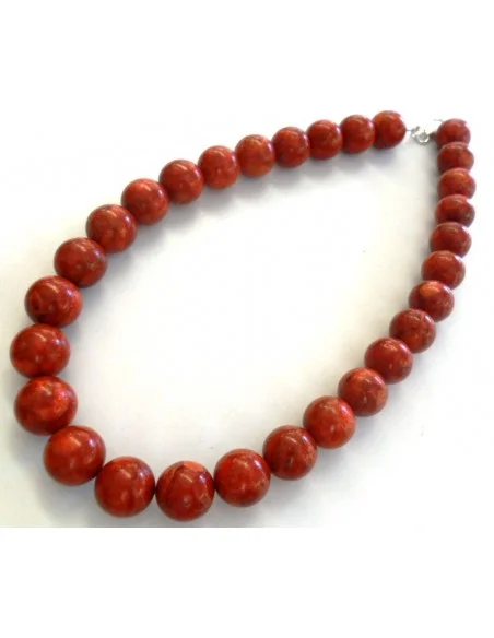 Collier Corail rouge 15mm Collier Corail rouge 15mm