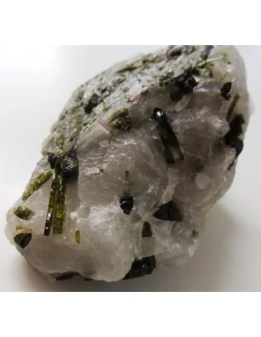 Geode Tourmaline verte