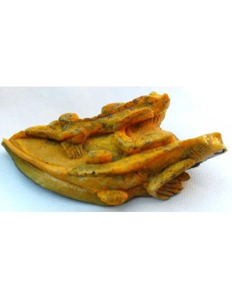 Lézards orpiment, jaspe jaune