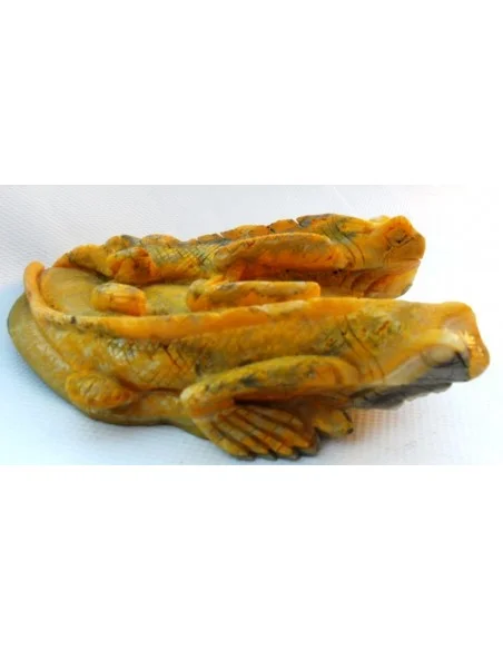 Lézards orpiment, jaspe jaune