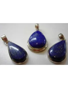 Lapis pendentif argent 2