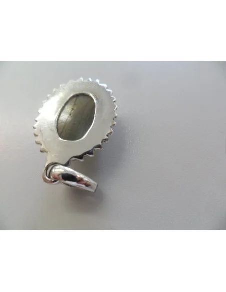 Pendentif labradorite spectrolite ovale