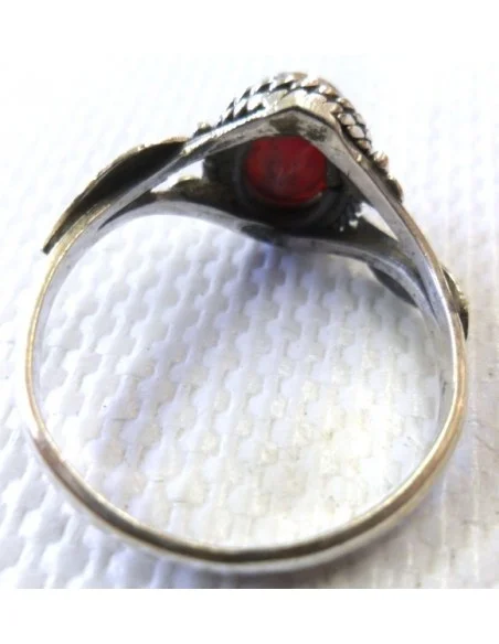 Bague Rubis argent Bague Rubis argent