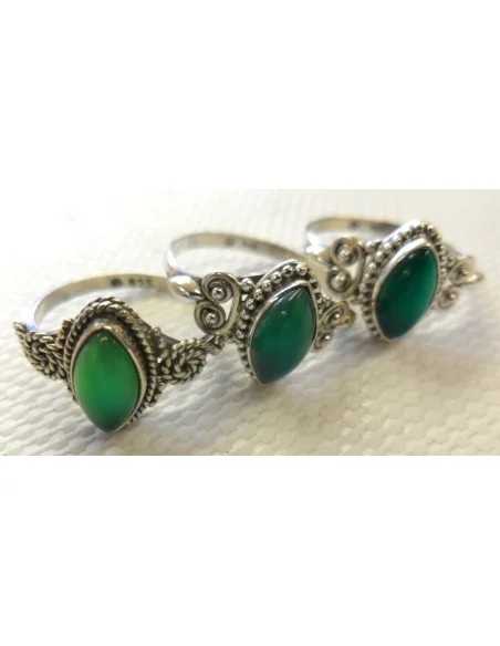 Bague Jade argent Bague Jade argent