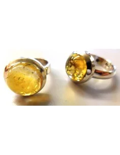 Bague en citrine argent 2