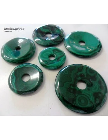 Malachite P.I. chinois 25 a 27mm