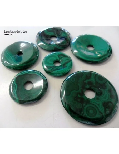 Malachite P.I. chinois 25 a 27mm