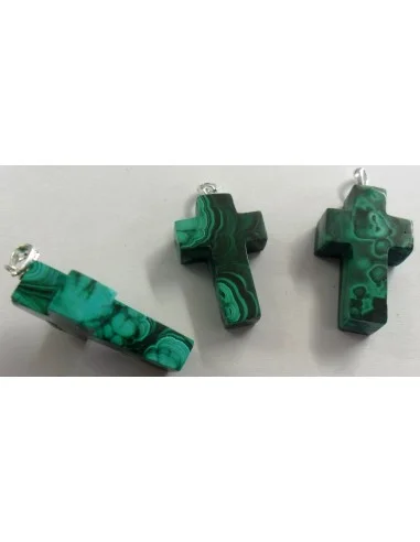 Malachite croix