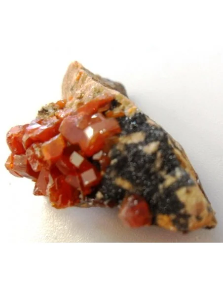 Wulfenite cristalisee