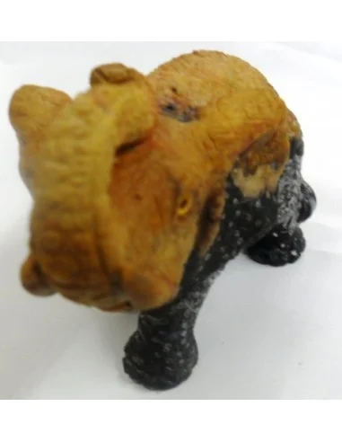 Éléphant en bois fossilisé