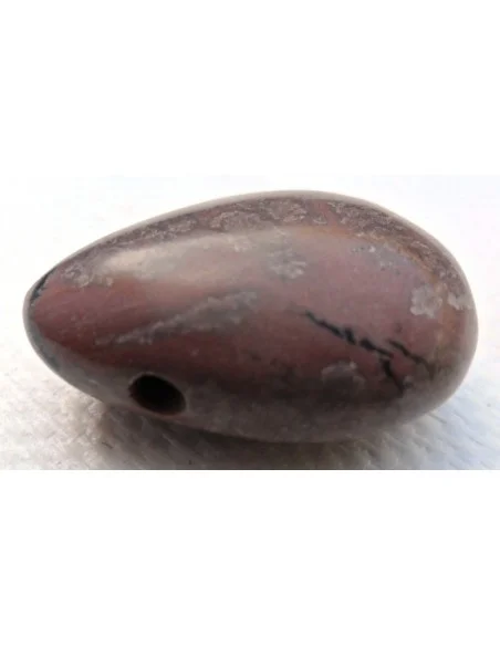 Rhodonite percé, pendentif