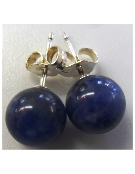 Sodalite boucles oreilles pouce argent Sodalite boucles oreilles pouce argent